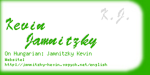 kevin jamnitzky business card
